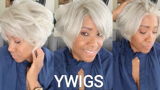 Ash Blonde Short Pixie Wig For The Summer Ft Ywigs"