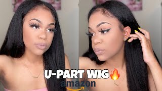 My First U-Part Wig!! Unice Hair Review Amazon