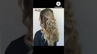Choose Your Birthday Month And See Your #Hairstyle#Hair#Shorts #Youtubeshorts#Fashiontrendsandgoals