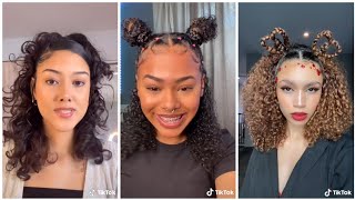 Curly Hairstyles And Tutorials |Trendy Tiktok |