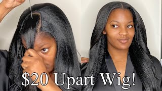 Installing $20 Upart Wig  Affordable And Natural Looking Wig !!!