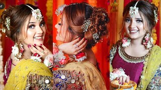 Rabeeca Khan Bridal Hairstyle Tutorial L Curly Hairstyles | Kashees Juda Hairstyles For Girls