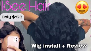 The Truth About Isee Hair | Natural Pre-Plucked Straight Hair Wig Install + Review