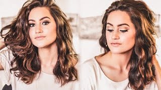 How To: Easy Wavy Hairstyle Tutorial | Medium Length To Long