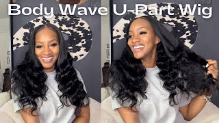  No Lace! No Glue! *Best* U-Part Wig For Natural Hair | Yolissa Hair | Tanaania