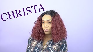 Freetress Equal Synthetic Hair Invisible Part Wig - Christa --/Wigtypes.Com
