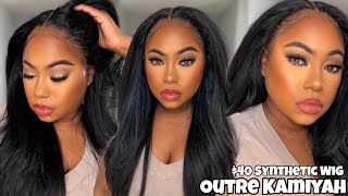 Late To The Party But Still On Time | Outre Synthetic Melted Hairline Hd Lace Front Wig - Kamiyah
