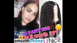 Unice U Part Wig! Most Natural Wig Ever!! Amazon Prime Wig | The Truth | Wig Where?
