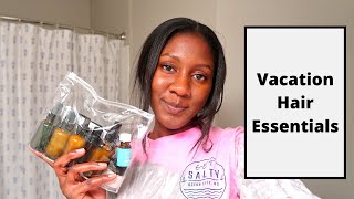 Vacation Relaxed Hair Essentials| What I Pack For A Tropical Vacay