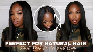 The Most Realistic Yaki Straight U Part Wig | Great For Thin Hair! | Ft. Beauty Forever Hair