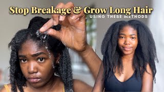 This Is Why Your  Natural Hair Is Breaking & How To Stop It | Grow Long Hair Fast #Naturalhair