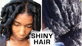 Get The Most Shine From Your Natural Hair | Hard Water Test - Naptural85