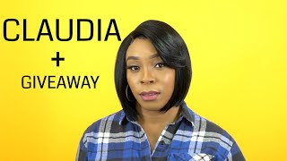 Mayde Beauty Synthetic Invisible 5 Inch Lace Part Wig - Claudia +Giveaway --/Wigtypes.Com