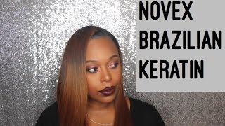 How To: Brazilian Keratin Treatment On Natural Hair | Novex