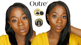 Outre Mytresses Gold Leave Out Wig Dominican Straight 20" (U-Part Cap)@Outrehairtv