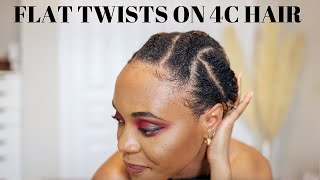 A Peaceful Wash Day Routine (Short Term Protective Style For 4C Hair)