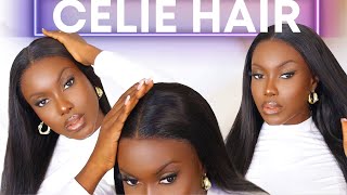 Wow Best Straight Wig Ever 13X4 Silky Straight Hd Lace Wig Install Beginner Friendly | Celie Hair