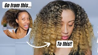 How To | Save Your Blow-Out Before Next Wash Day | Dry Natural Hair | Jascoloredcurls