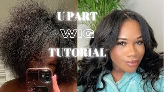 U-Part Wig Tutorial (No Braids) Beauty Forever Hair | Quick 15 Minute Hairstyle