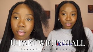 U-Part Wig Install | Wigginshair | Kinky Straight Hair