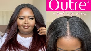  Only $30 Outre U-Part Dominican Blowout Human Hair Blend Amazon Prime  Wig | Jane Kimani