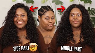 Wow!!This Is Amazing  Easiest 1-Min Zero Leave Out Natural Vpart Wig Install Ft Beautyforeverhair