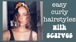 Easy Scarf Hairstyles For Summer