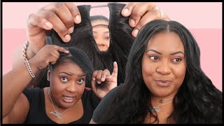 I Tried A U-Part Wig From Unice Hair || Body Wave U-Part Wig || Ashley Clarke