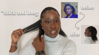 How I Relax My Healthy & Thick Relaxed Hair Without Breakage