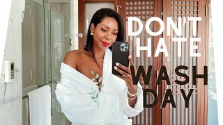 How Not To Dread Your Relaxed Hair Wash Day | Style Domination By Dominique Baker