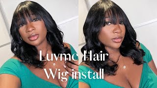 Luvme Hair | Short Wig With Bangs