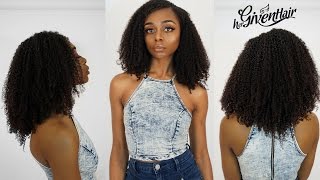 The Best Kinky Coily Upart Wig For Natural Hair | Her Given Hair Review