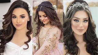 3 Latest Hairstyles Ll Curly Hairstyles Ll Princess Hairstyles Tutorial Ll Wedding Hairstyles 2022