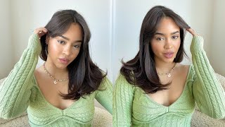 My Hair Care + Updated Blowout Routine: How I Style My Hair! | Maria Bethany
