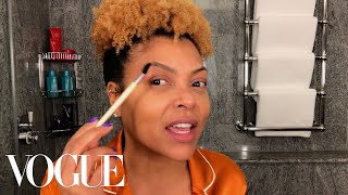Taraji P. Henson'S Guide To Defined Curls & Post-Flight Skin Care | Beauty Secrets | Vogue