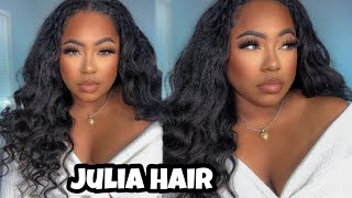 Super Natural  U-Part Kinky Straight Wig For Natural Hair Beginner Friendly Ft Julia Hair