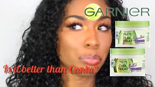 New Garnier Fructis Style Curl Treat | Hair Product Review