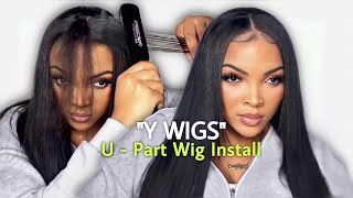 "Ywigs" U Part Wig Install