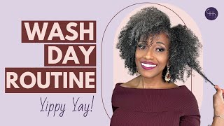 My Natural Hair Wash Day Routine