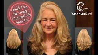 Quick Charliecurls How To Tips With Creator Kristine Akins For Great Heatless Curls, Waves & Volume