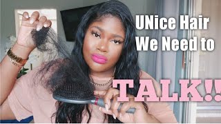 Unice Hair Bodywave Upart Wig Final Review! Not Sponsored Honest Review