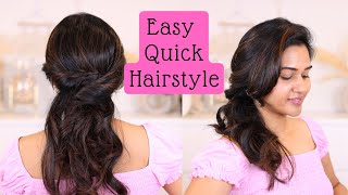 Quick & Easy Hairstyle | Simple & Cute  Hairstyles For Medium Hair | Femirelle Hairstyle