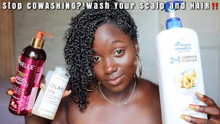 Growing Long Natural Hair Starts With These Products! My Favorite Shampoos/Cleansers