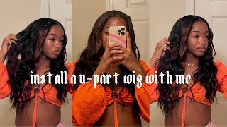 Install A Amazon U-Part Wig With Me :)
