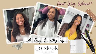 First Time With A U-Part Wig | Gosleekhair |Natural Hair Install | Before & After Results |Atlanta