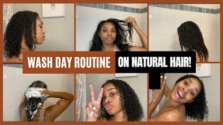 Updated Wash Day Routine For Defined Curls Natural Hair Care
