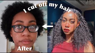 Why I Cut Off All My Hair. | My First U-Part Wig Install Ft. Beautyforeverhair