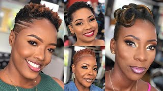 Very Detailed Quick Short Curly Haircuts On Natural Hair, Bountiful Curl, Trendy Tresses | Wendy Sty