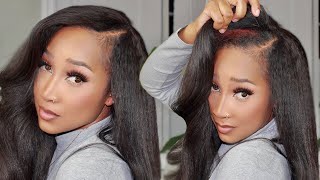 Quick &Easy No Leave Out Trick For V Part Wig  W/ Unice Hair. Beginner Friendly