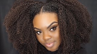 The Most Undetectable Wig Ever! | Coily U-Part Wig Review | Hergivenhair | Joynavon